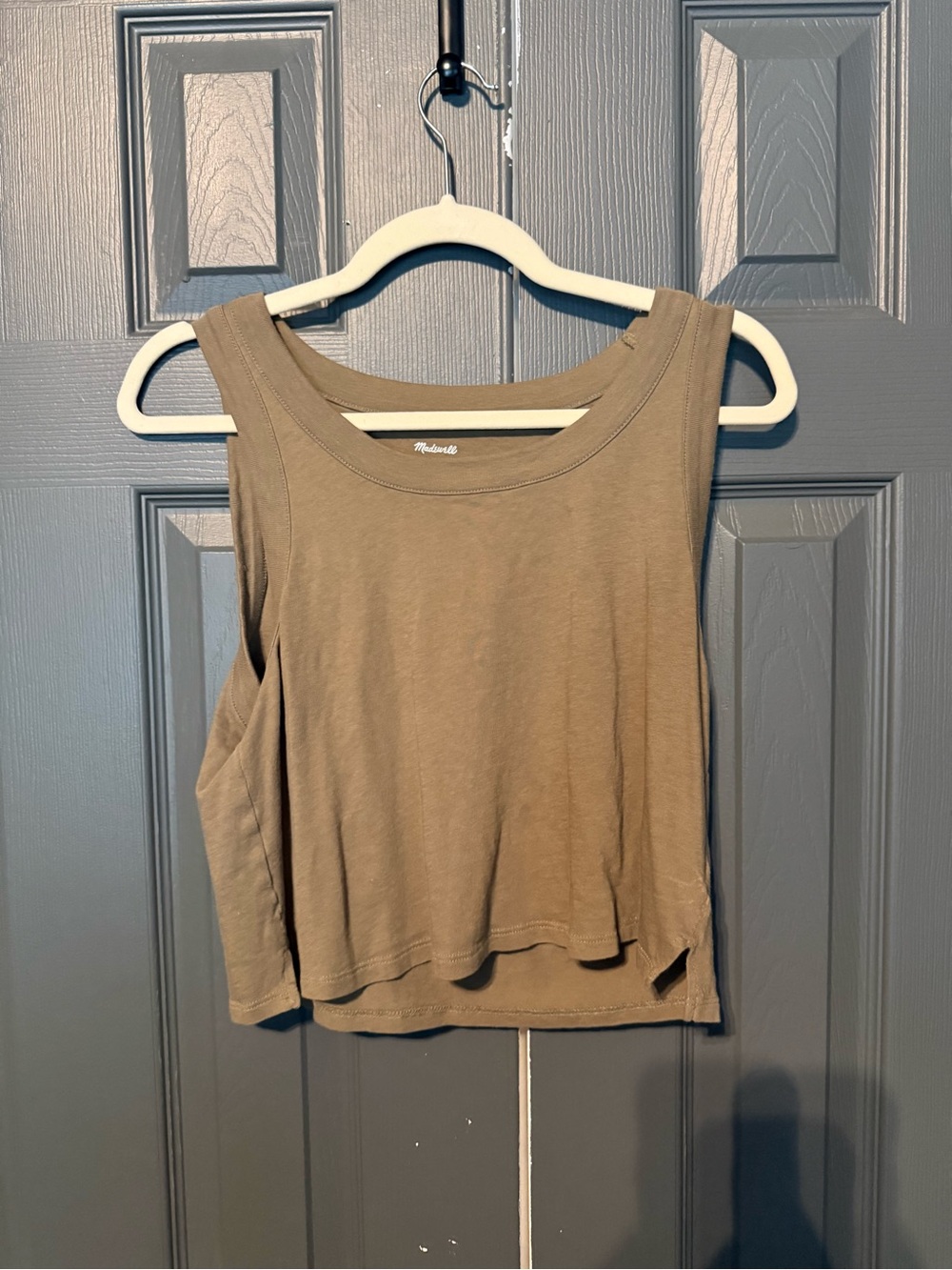 Madewell Softfade Tank Top - olive